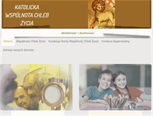 Tablet Screenshot of chlebzycia.org